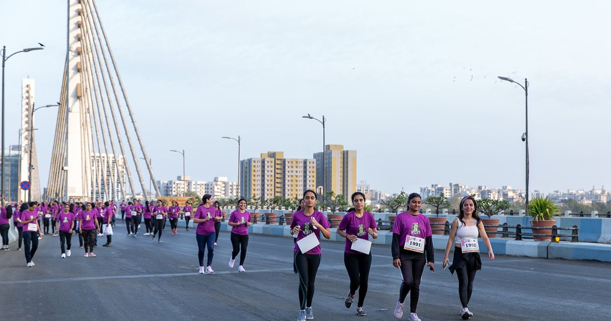 7th edition of Nimaaya Gr8 Run 2024: Surat women participate in run for health, traffic awareness and women's safety
